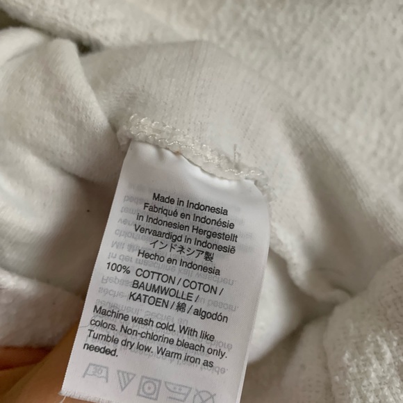 Madewell Texture & Thread White Wrap Tie Top - Picture 9 of 9